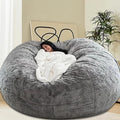 Bean Bag Chair for Kids Adults Without Filler Oversized Round Plush Beanbag by FunnyFurnitureforYourHous