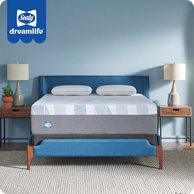 Sealy Dreamlife 14” Hybrid Mattress-in-a-Box, Twin XL, SealyComfort Gel Memory - Image 14