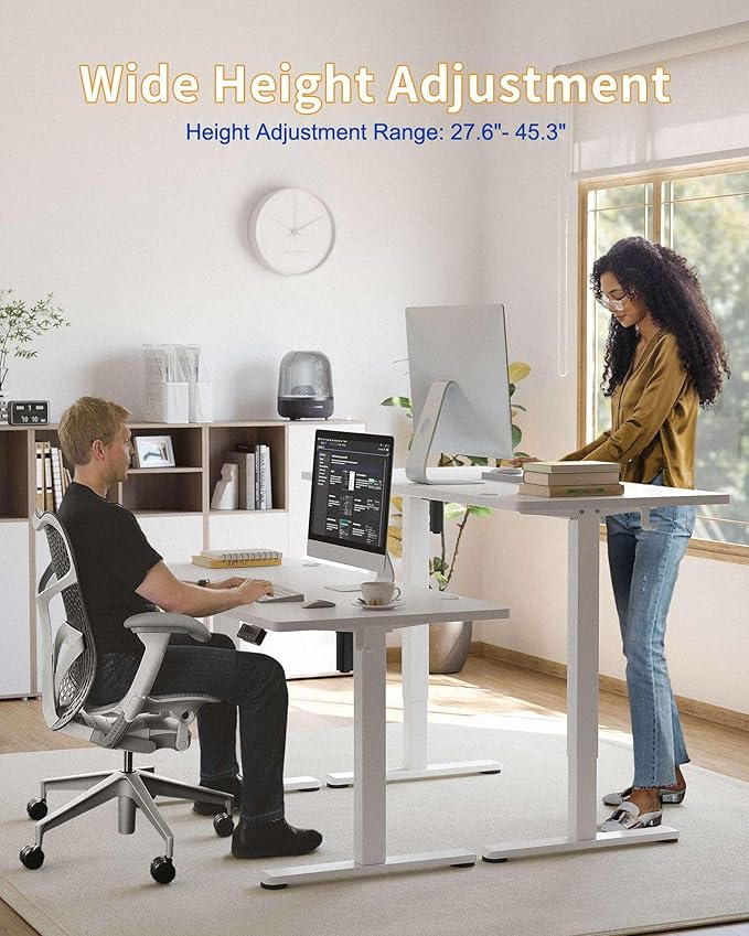 YIHAYO Electric Standing Desk, 55 x 24 Inches Stand Up Desk - Image 2