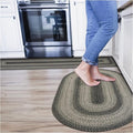 Flint Hill Braided Oval Rugs 20x30 by Homespice