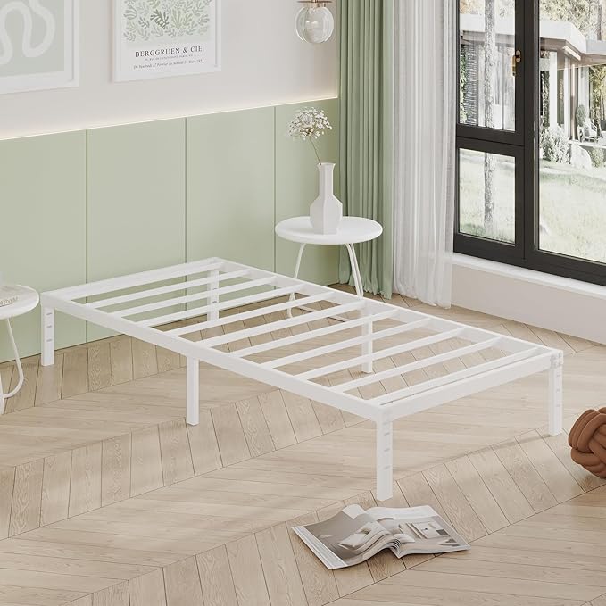 12 Inch Twin Bed Frames, Heavy Duty Metal Twin Platform Bed Frame, No Box - Image 7