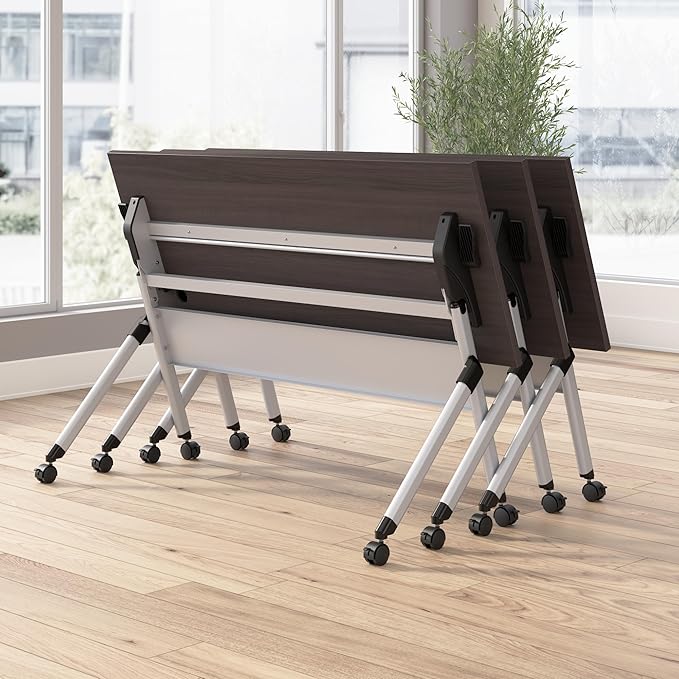 Bush Business Furniture Folding Training Table, 60 inch Desk - Image 6