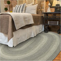 Homespice Grey Cloud Oval Area Rugs, 5x8' by Homespice