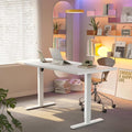 HUANUO Electric Standing Desk, 63 x 24 Inch Height Adjustable Computer Desk by HUANUO