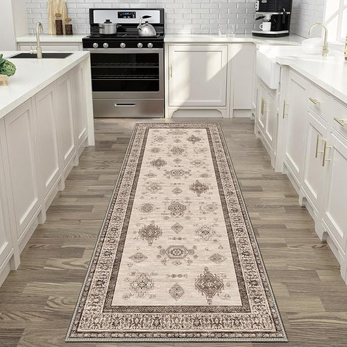 2X5 Area Rugs Machine Washable Rugs by BESBLEE