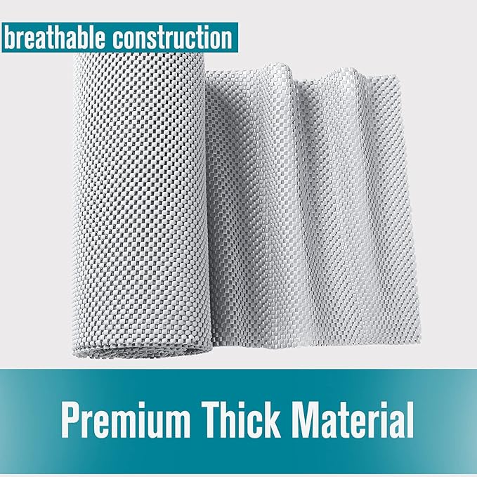 Shelf and Drawer Liner, Non-Adhesive Non Slip and Grip Durable Clean Pad Full - Image 5