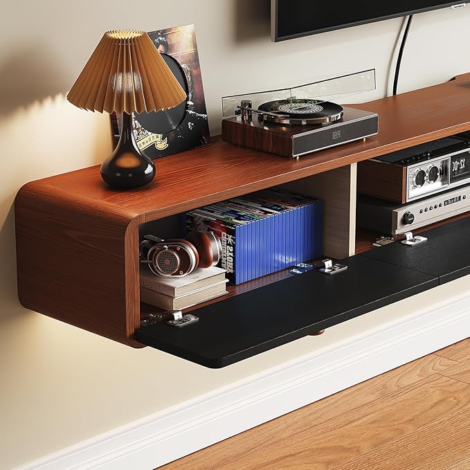 Minimalist 70'' Floating TV Stand - Image 5