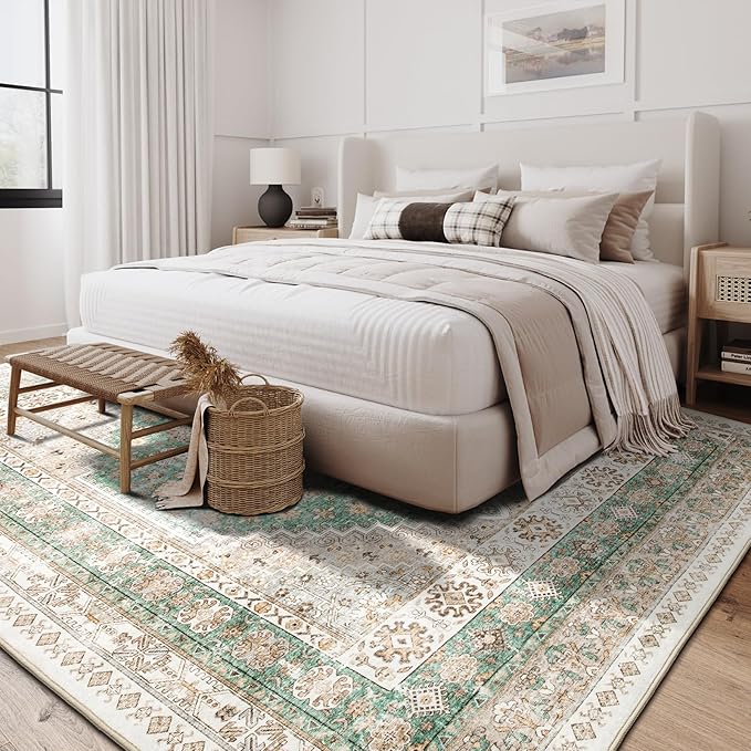 zesthome 6x9 Area Rug, Super Soft Washable Rugs - Image 7
