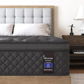 King Mattress, 10 Inch Hybrid Mattresses Medium Firm by VISCOUNTESS