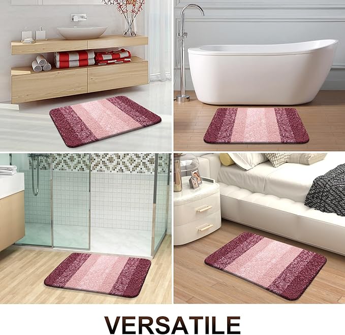 OLANLY Bathroom Runner Rugs 47x17, Extra Soft Absorbent Microfiber Bath Rugs - Image 6