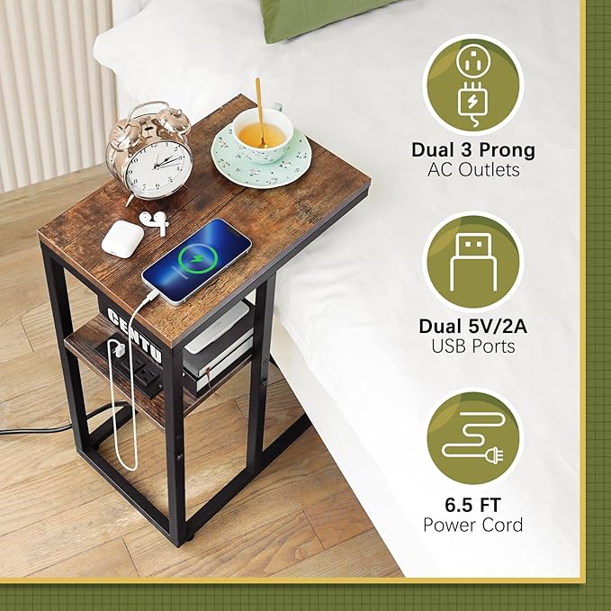 Yoobure C Shaped End Table - Image 4