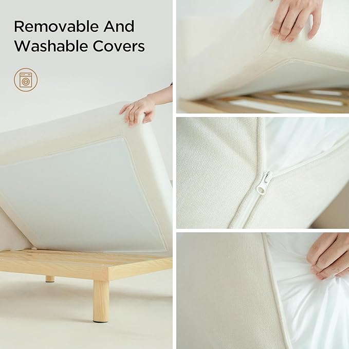 Acanva Minimalist Modular Sectional Sofa - Image 6
