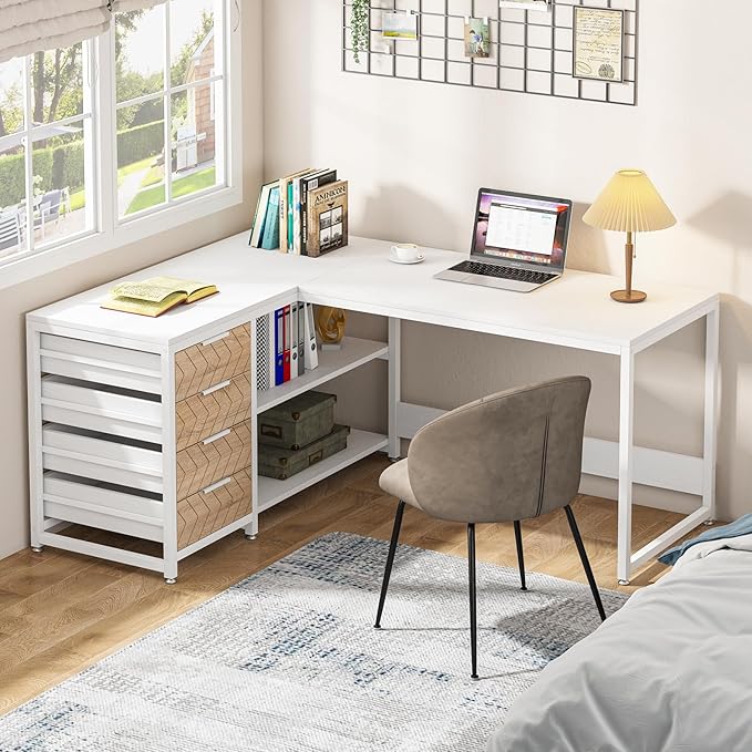 Tribesigns L Shaped Computer Desk - Image 5