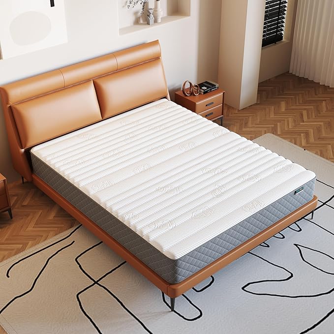 Firm Queen Mattress, 10 Inch Hybrid Queen Size Mattress in a Box - Image 3