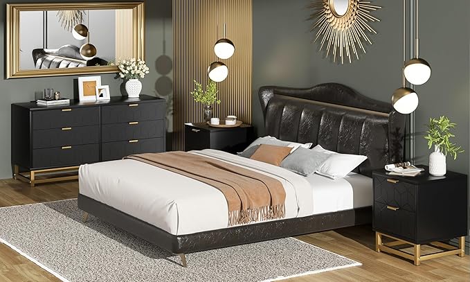 GAOMON 3 Drawer Dresser, Wood Chest Drawers - Image 3