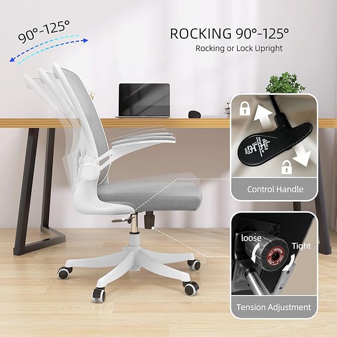 Ergonomic Office Chair, High-Back Mesh Computer Desk Chair - Image 8