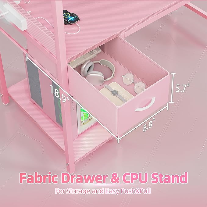 TIQLAB Gaming Desk 47 inch - Image 7