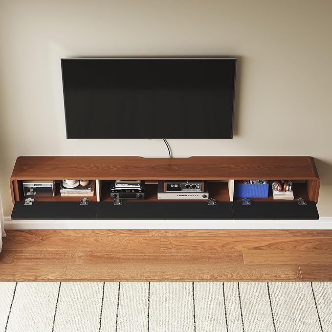 Minimalist 55'' Floating TV Stand - Image 3