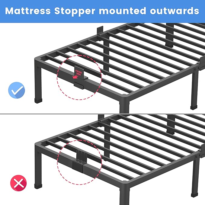 MAF 16 Inch Queen Bed Frames - Image 8