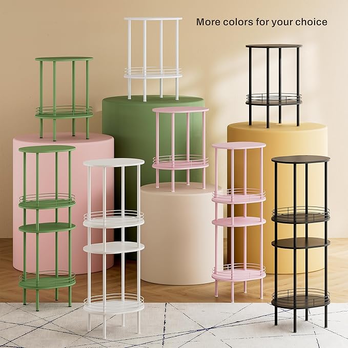 Small Round Side Table, Bedside Table - Image 7
