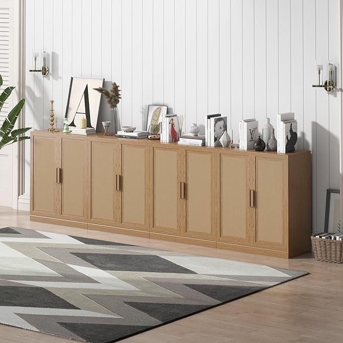 Buffet Cabinet, 2-Doors Sideboard Cabinet - Image 9
