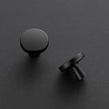 Ravinte 60 Pack Drawer Pulls 1-1/4 Inch Matte Black Kitchen Cabinet Knobs Solid - Image 2