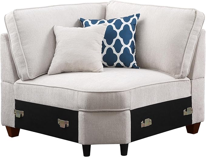 127" L-Shaped Sectional Couch - Image 9