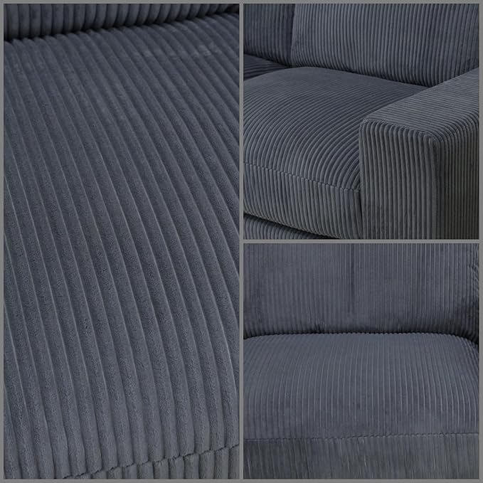 L Shaped Sectional Couches for Living Room, Stylish Sectional Loveseat Sofa - Image 6