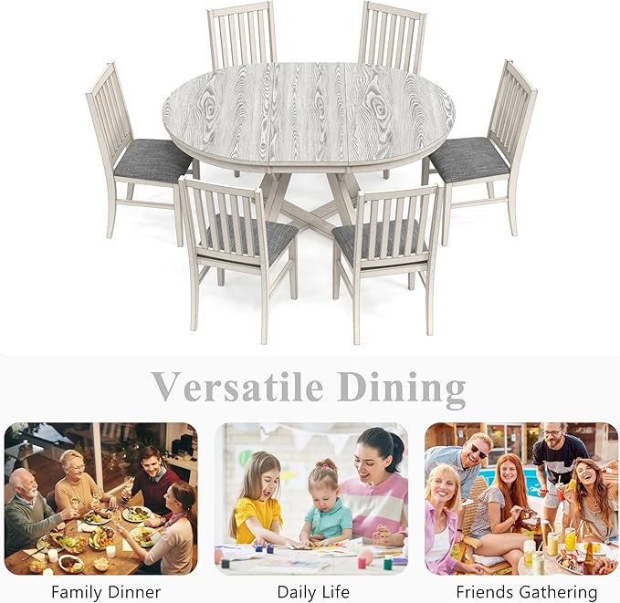 Solid Wood Dining Table, Part of Dining Table Set, Mix and Match Table & Chair - Image 6