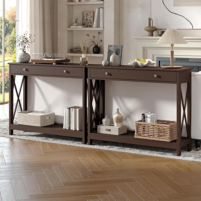 Treocho Black Console Table - Image 6