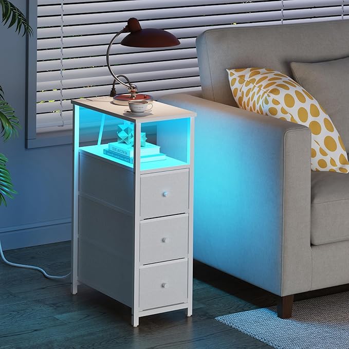 TUTOTAK Narrow LED Night Stand - Image 2
