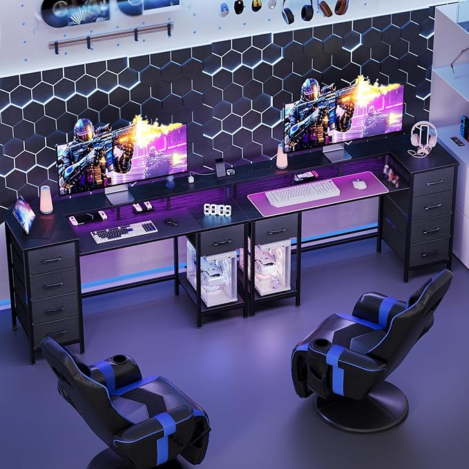 55 Inch Computer Gaming Desk - Image 2