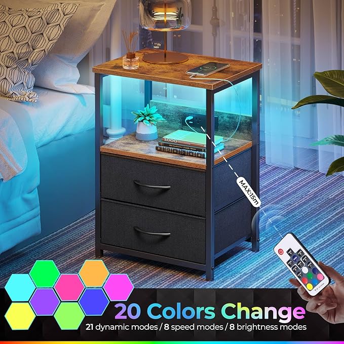 Seventable Nightstand Set of 2 - Image 4