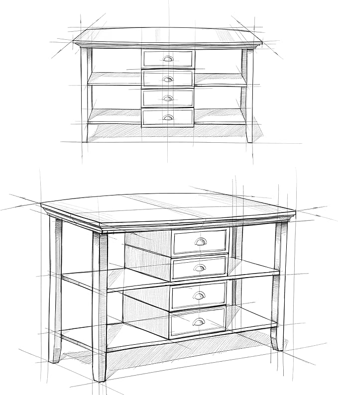 SIMPLIHOME Redmond SOLID WOOD 54 inch Wide Transitional Console Sofa Table in - Image 10
