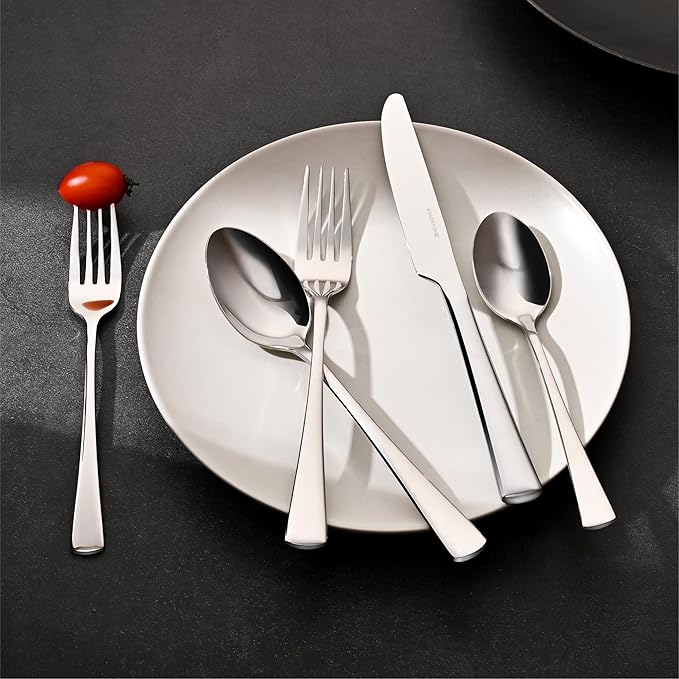 KINGSTONE Silverware Set, 30-Piece Flatware Set - Image 7