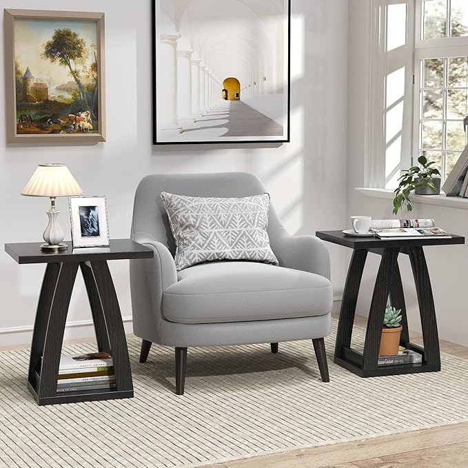 End Tables Living Room. Side Table Beside Sofa. Modern End Table - Image 8