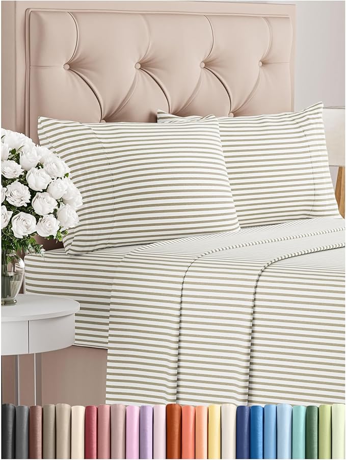 King Size 4 Piece Sheet Set by CGKUnlimited