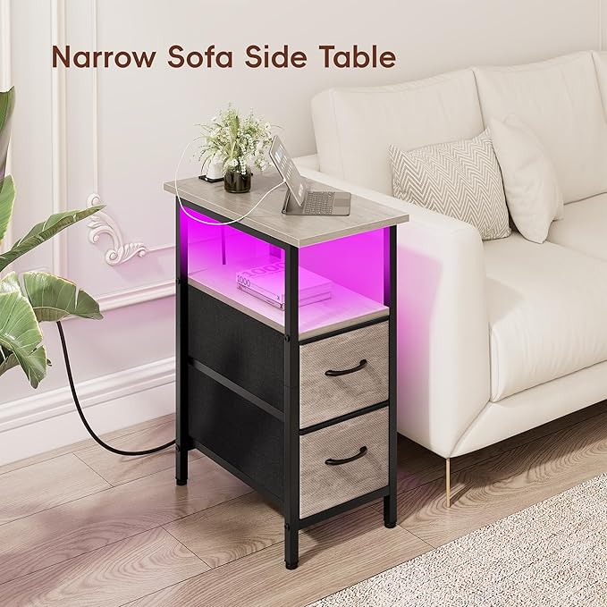 Vagusicc Set of 2 Nightstand - Image 7