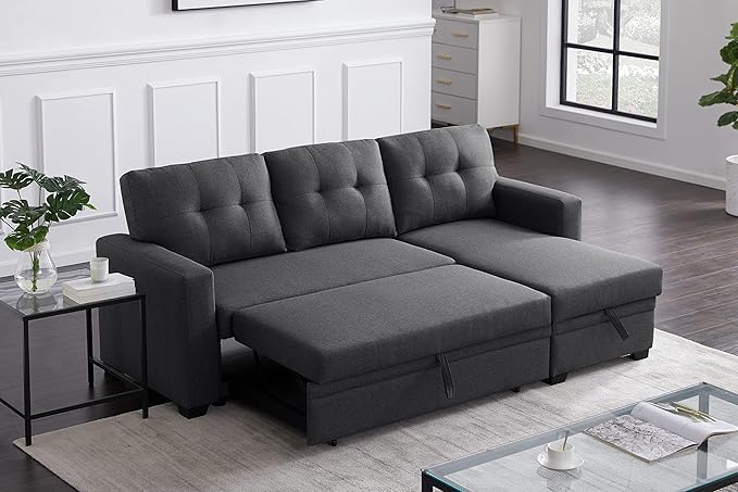 Devion Furniture Maison 4-in-1 Convertible L Shaped Couch - Image 3