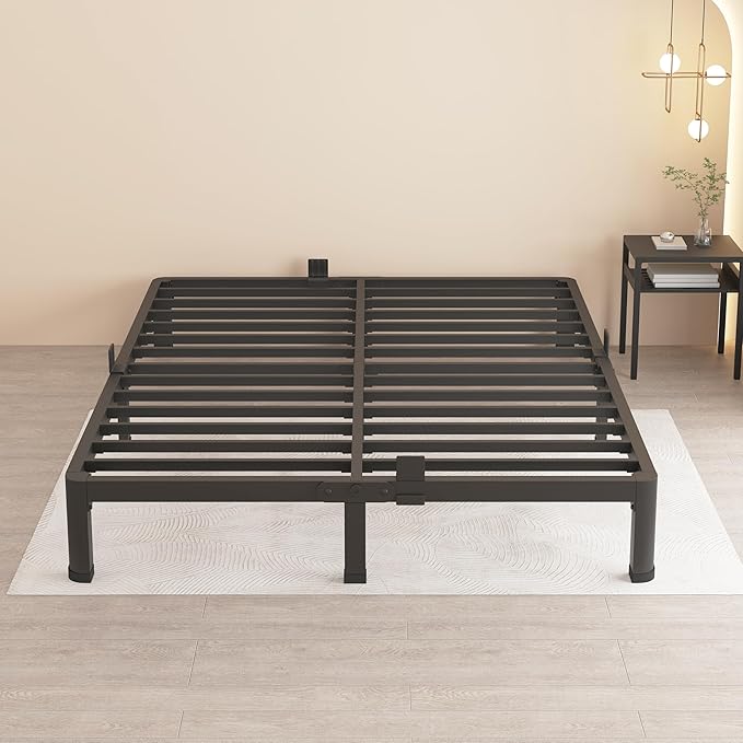 MAF 10 Inch Queen Metal Platform Bed Frame - Image 8
