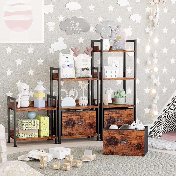 Furologee 3 Tier Bookshelf - Image 5