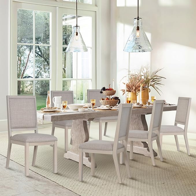 COLAMY Modern Rectangular Dining Table Set - Image 4