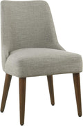 Homepop Home Decor | Upholstered Gayle Slide Dining Chair | Dining Chair Single by HomePop