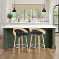 Armen Living Sonia Modern Swivel Counter Height Bar Stool by ArmenLiving