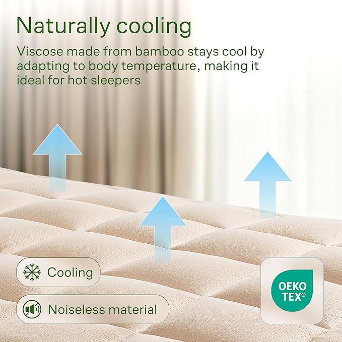 Ultra Soft King Size Mattress Topper - Image 3