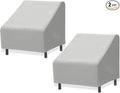 Simple Houseware Patio Chair Covers Waterproof 2 Pack by SimpleHouseware