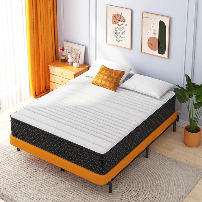 Full Mattress, 12 Inch Full Size Mattress Bed in a Box, Memory Foam & Pocket - Image 5