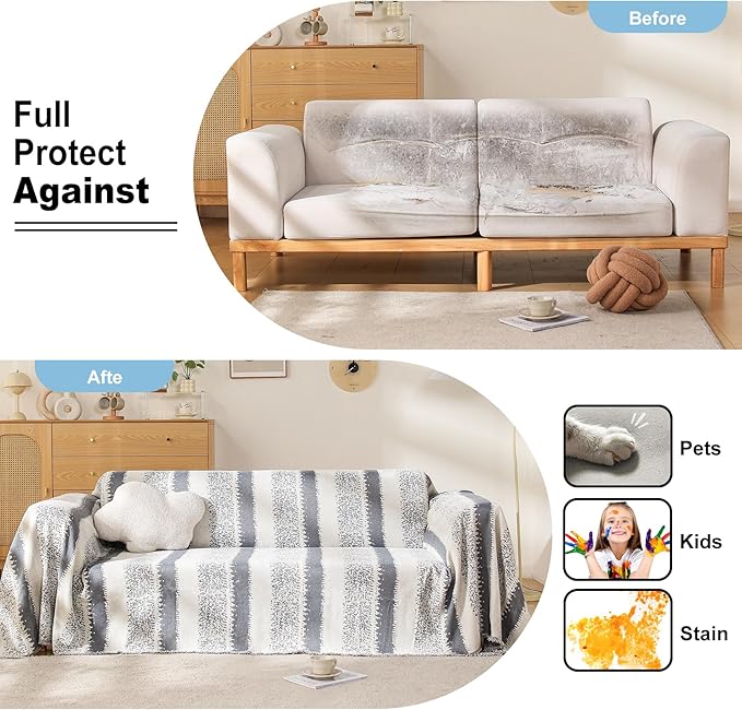 Boho Sofa Cover, Couch Cover Blanket, Sofa Covers - Image 5