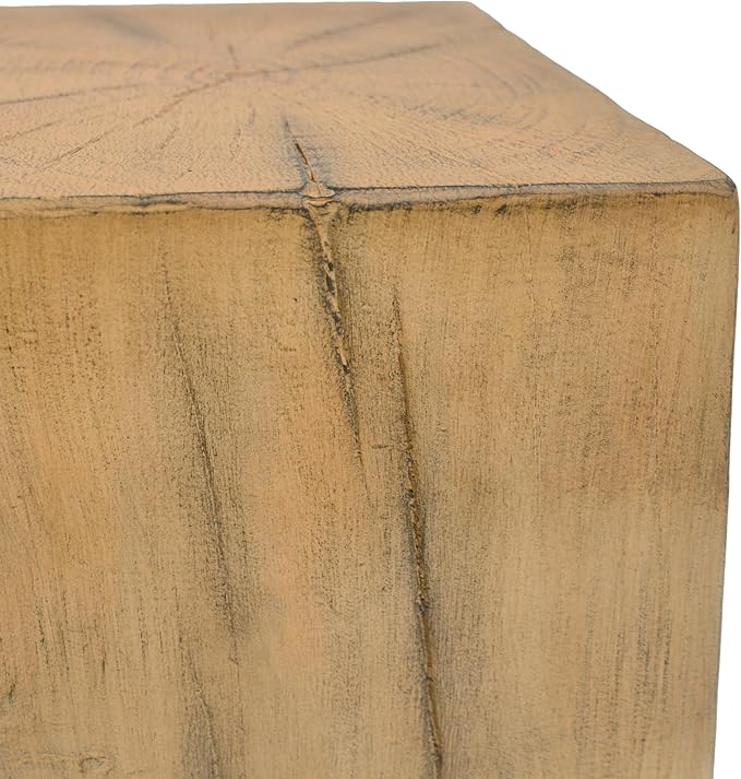 Christopher Knight Home Bard 27.75" Square Living Room Side Table, Wood-Like - Image 10