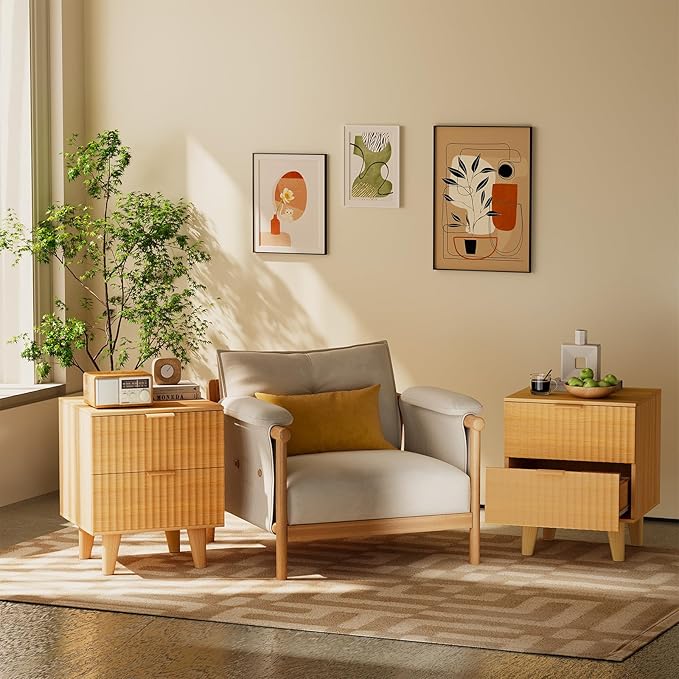 Urban Deco Fluted Nightstand - Image 6